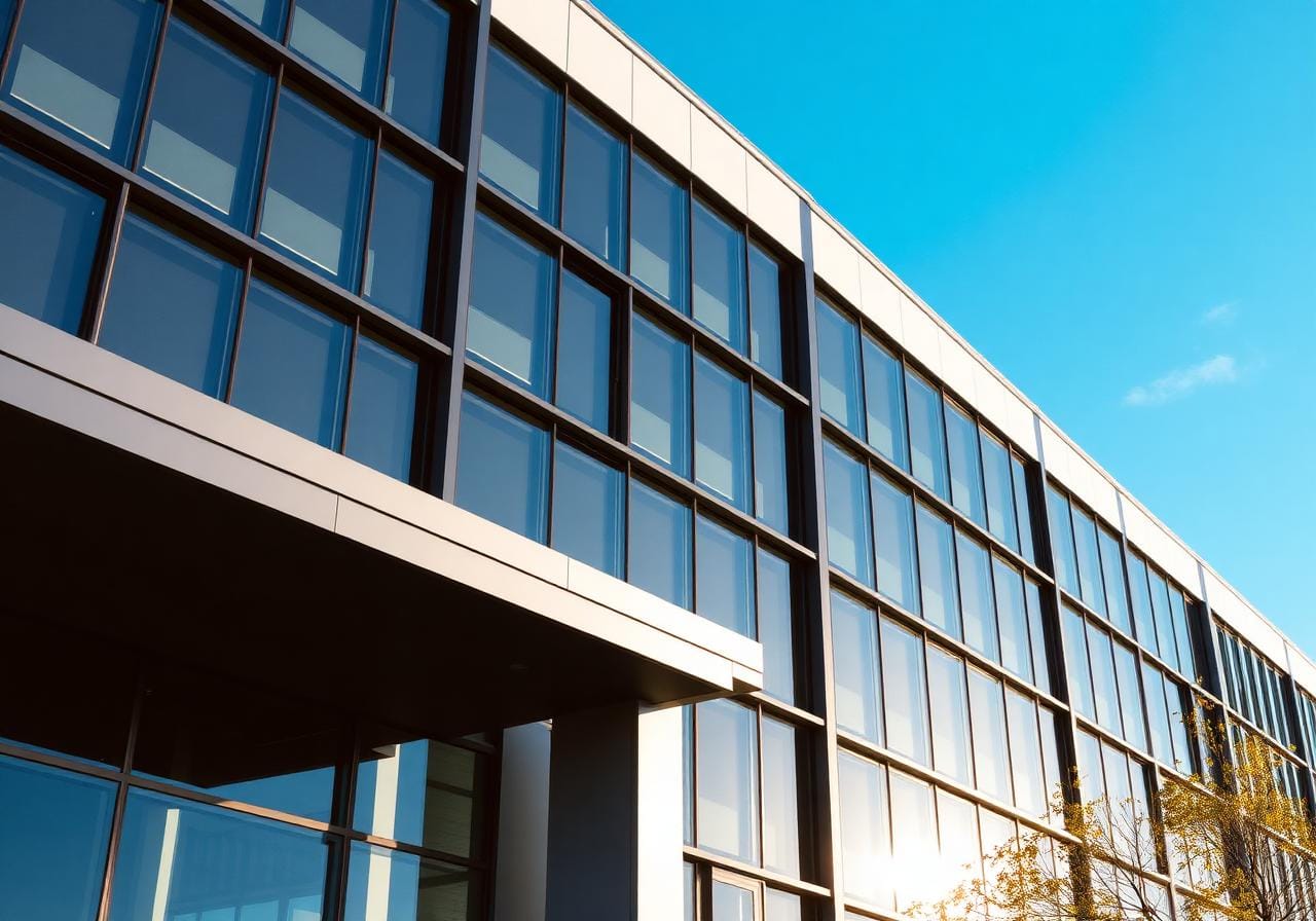 Modern commercial property building in Australia financed through Ladder Finance commercial property lending solutions